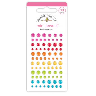 Doodlebug Cute & Crafty Sticker - Bright Assortment Sprinkles